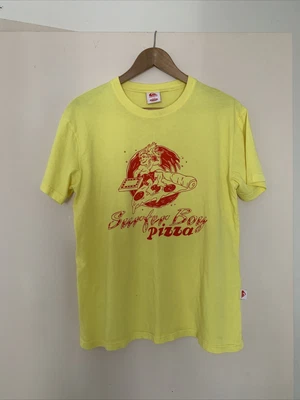 $15.50 • Buy Netflix Stranger Things X Quiksilver Surfer Boy Pizza 2 Sided Graphic  M/(L?)