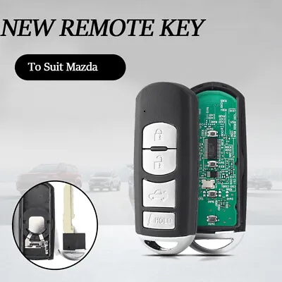 Smart Car Remote Control Key For Mazda 3 6 Year:2014 2015 2016 2017 WAZSKE13D01 • $27.47