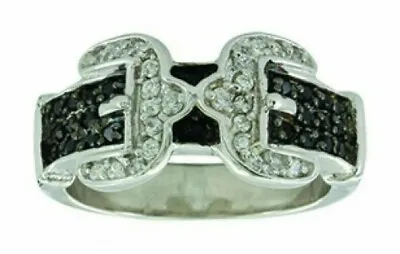 Montana Silversmiths Double Buckle Ring Size 9 • $39.99