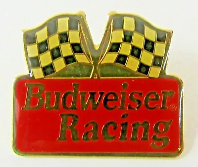 1995 MISS BUDWEISER Checkered Flags Hydroplane Boat Racing Tack Pin BEER • $9.99