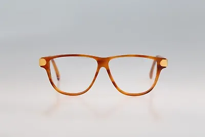 Fendi FV 10 002 Vintage 90s Gold And Tortoise Square Eyeglasses Frames NOS • $95