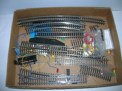 Marklin Ho 2 Rail Lot Of Track Not Tested As Is  Parts Only ! lot # 20884 • $20