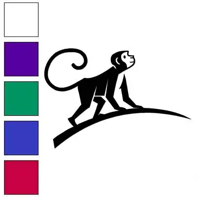 Monkey Vinyl Decal Sticker Multiple Colors & Sizes #6621 • $23.95