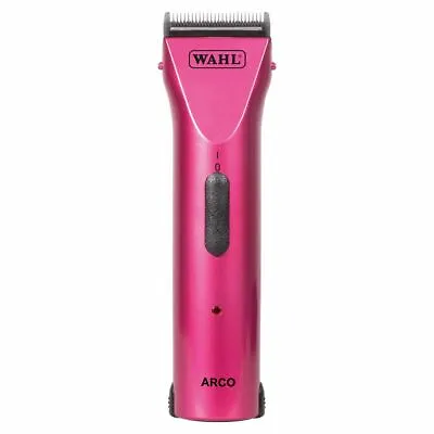 Wahl Arco Dog Grooming Clippers Pink Cordless Animal Clipper Trimmer • £111.49