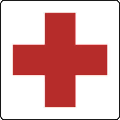 12 X12  Red Cross Magnetic Vehicle Sign Set Of 2  Heavy 30 Mil Durable • $40