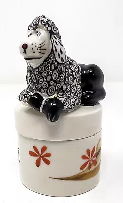 Villeroy & Boch Benedikt Automobile Poodle Porcelain Trinket Box (New) • $49.99