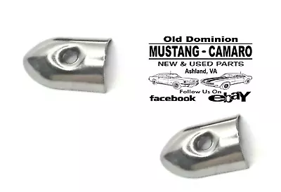 1965-1990 Mustang Convertible Top Rear Trim Welt Cap Tips • $13.95