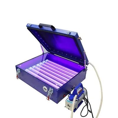 $619.40 • Buy New 18 X22  Screen Printing Plate Making Vacuum UV Exposure Unit With LED Tubes