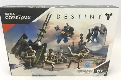 Mega Construx Destiny Hive Horde Attack DYF23 177 Pcs 2016 New FACTORY SEALED • $18.99