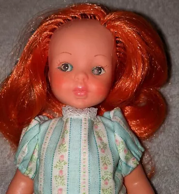 9  Tall Vintage Furga Italy Doll With Bright Shiny Orange Hair • $24.99