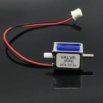 DC 3V Mini Electric Solenoid Valve N/C Normally Closed For Gas Air Valve Monitor • $3.85