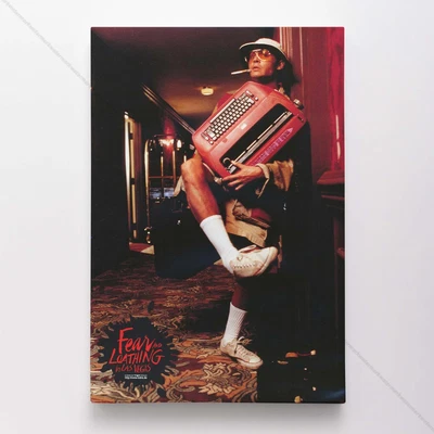 £32.57 • Buy Fear And Loathing In Las Vegas Poster Canvas Movie Wall Art Print #Srd
