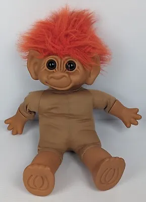 Vintage Uneeda Troll Doll Large 18  46cm Red Hair Ginger • $49.95