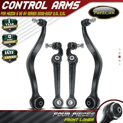 $145.99 • Buy 4x Front Lower Left & Right Control Arm With Ball Joint For Mazda 6 GG GY 02-07