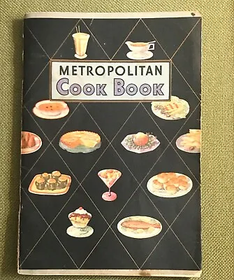 Metropolitan Cookbook Metropolitan Life Insurance Co Vintage 1930s • $5.65