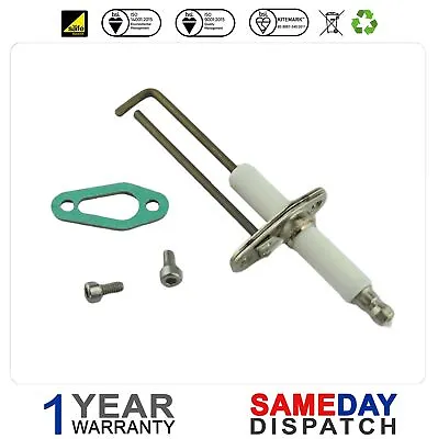 Ideal Isar 24he 30he 35he Boiler Ignition Electrode 173528 • £19.41