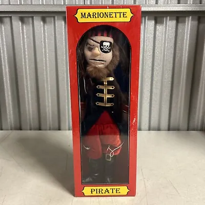 The Puppet Co. Marionette Pirate Puppet 15” Tall • $37.49