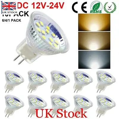 £10.49 • Buy 4-10Pack LED MR11 GU4 Light Bulb 3W/5W Warm Natural Cool White Spotlight Lamp UK