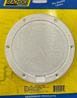 Deck Plate Pry Up Seachoice Artic White 39471 5-1/4-od Boatingmall Ebay Boat • $17.55