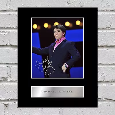 Michael McIntyre Signed  Mounted Photo Display • £6.99