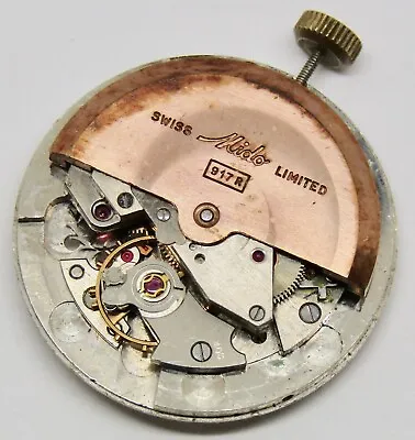 MIDO Automatic Watch Movement Only 917 R Parts/repair • $39