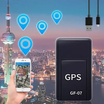 Magnetic Mini GPS Real Time Car Locator Tracker GSM/GPRS Tracking Device US GF07 • $10.95