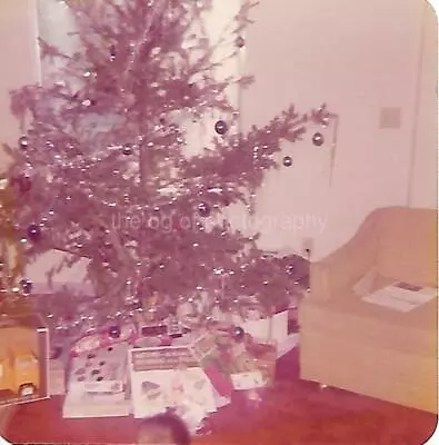 CHRISTMAS TREE VintageFOUND PHOTOGRAPH Color ORIGINAL Snapshot 312 62 B • $13.10