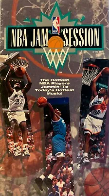NBA Jam Session VHS: The Hottest NBA Players Jammin To Music! - New RARE OOP • $14.95