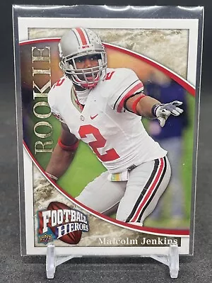 2009 Upper Deck Heroes #167 Malcolm Jenkins RC Rookie Ohio State/Saints • $1.75