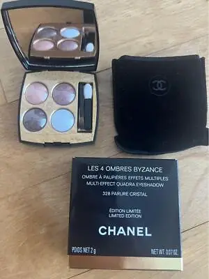 CHANEL LES 4 OMBRES BYZANCE 328 PARURE CRISTAL EYESHADOW 4colors New With Box • $125