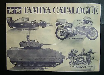 TAMIYA - 1992 Catalog • $57.26