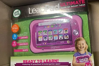 LeapFrog LeapPad Ultimate Get Ready For School Tablet - Pink • $139