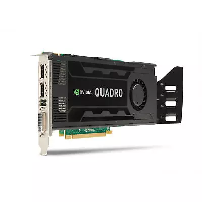 Nvidia Quadro K4000 3GB GDDR5 DVI-I DL + 2x DP1.2 PCI Express 2.0 X16 • $29.99