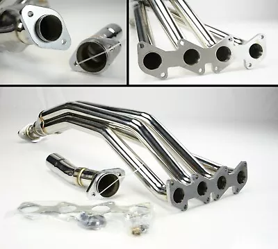 STAINLESS STEEL 4-1 EXHAUST MANIFOLD FOR VOLKSWAGEN VW GOLF MK2 1.8 16V GTi ** • $199.12