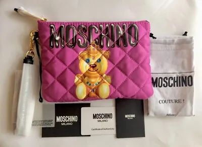 Brand New Unused! Moschino Pouch Teddy Bear From Japan Popular 202301M • $179