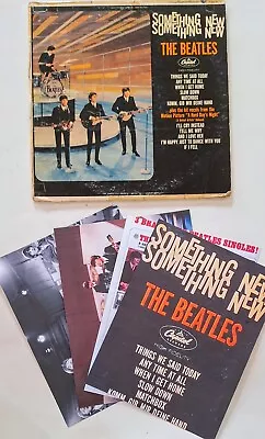 The Beatles -   Something New  LP Vinyl Capitol Records T 2108 Mono All Original • $30