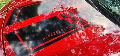 Mercedes Benz Accessories Universal Vinyl Hood Stripes AMG A Class C43 A220 • $53.10