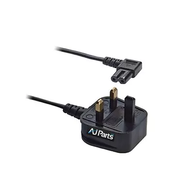 £4.99 • Buy 1m UK Mains To IEC C7 Power Lead, Right Angled Cable Samung, LG Philips LED TVs