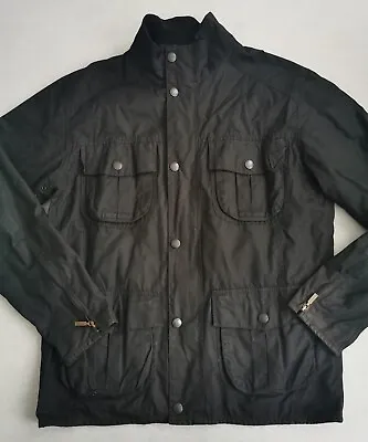 £89.95 • Buy Barbour Utility Wax Jacket Mens Large Black