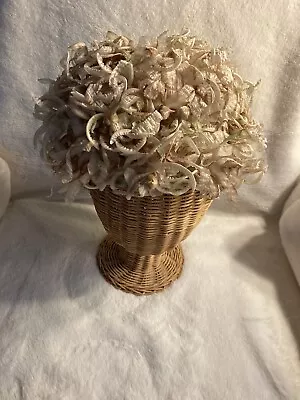 VTG Ladies Millinery Hat Fascinator Flowers Unique • $29