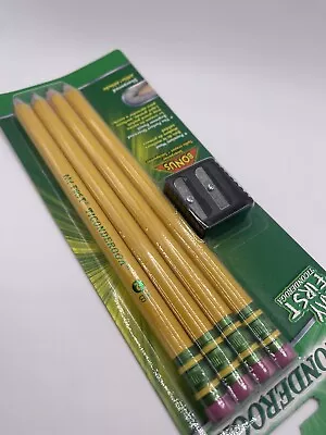 Ticonderoga My 1st Pencil With Eraser 4 Ct Presharpened • $12.99