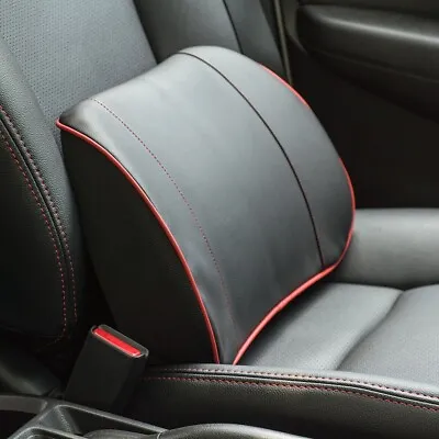 Car Seat Cushion Waist Rest Lumbar Back Support Cushion Soft Memory Foam Black • £18.99