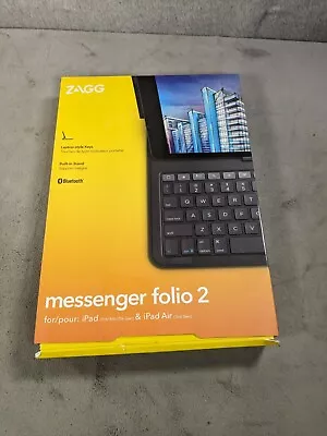 ZAGG Messenger Folio 2 Tablet Keyboard & Case For IPad & IPad Air • $19.98