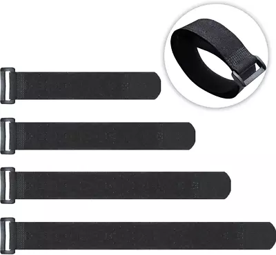 20 Pack Reusable Cinch Straps Fastening Cable Straps Nylon Hook And Loop Cinch C • $9.69