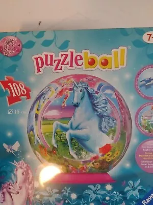 Ravensburger 108 Piece Junior Puzzle Ball  Unicorn • $15.99