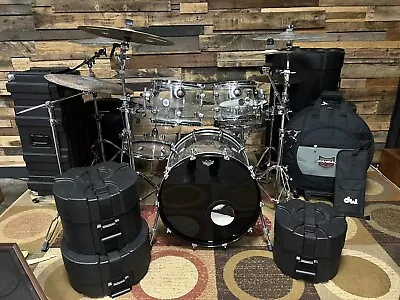 DW Design Series 5-Piece Drum Kit Shell Pack  Meinl Cymbals And Cases! • $3500