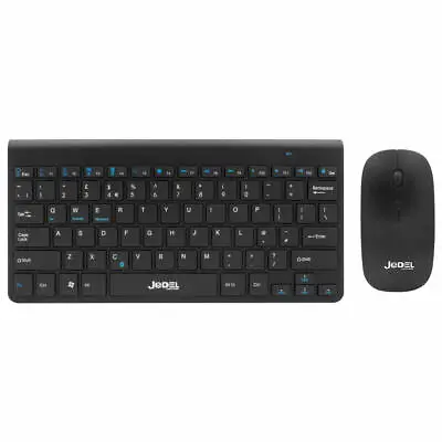 JEDEL Slim Bluetooth Wireless Keyboard And Mouse Set For PC Laptop Tablet IMac • £17.99