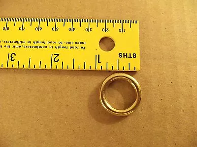 5/8  Solid Brass O Rings (Pack Of 25) SCA • $22.50