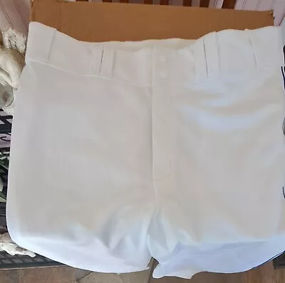 Adult 2xl White Baseball Pants • $12