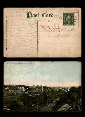 Mayfairstamps US 1913 Townville To Meadville PA Washington Bridge Postcard Aaj_4 • $1